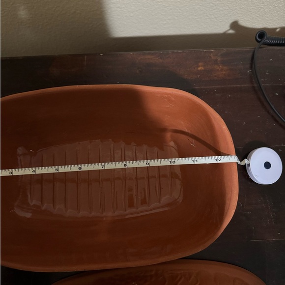 Vintage Clay Pot Cooker with Grape Pattern Design Terracotta - Picture 8 of 9